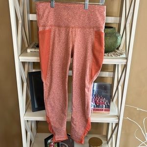 Xersion Quick Dri 7/8 Legging Tagerine sz M